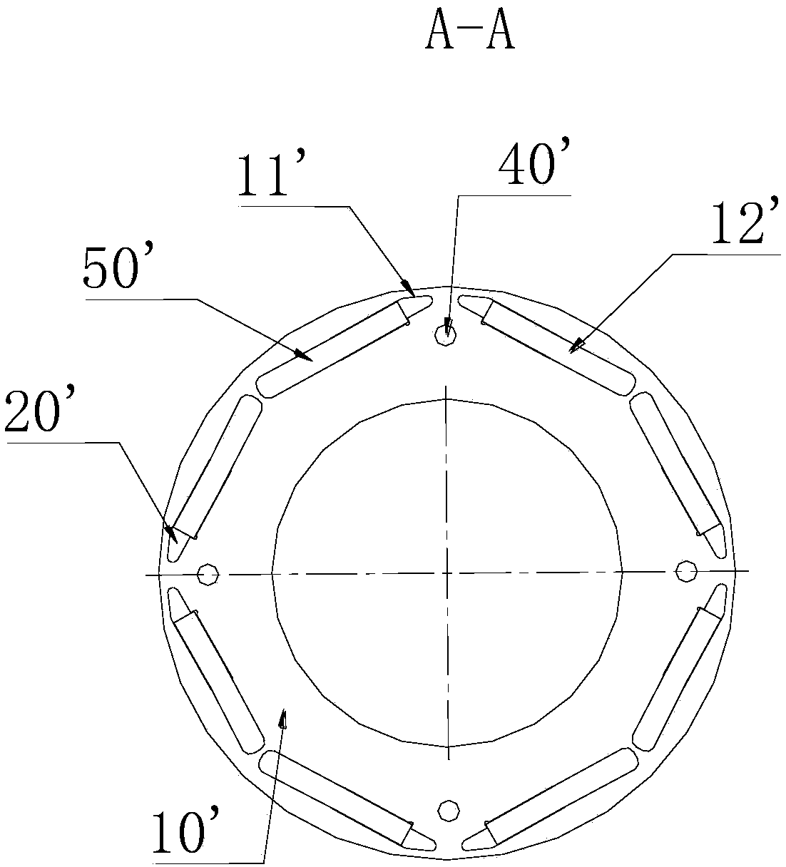 Punching sheet, rotor, motor and air conditioning system