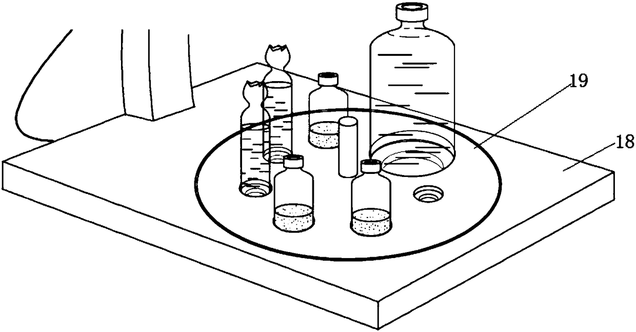 A quantitative negative pressure liquid dispensing device