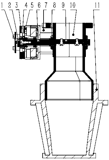 Electronic throttle valve