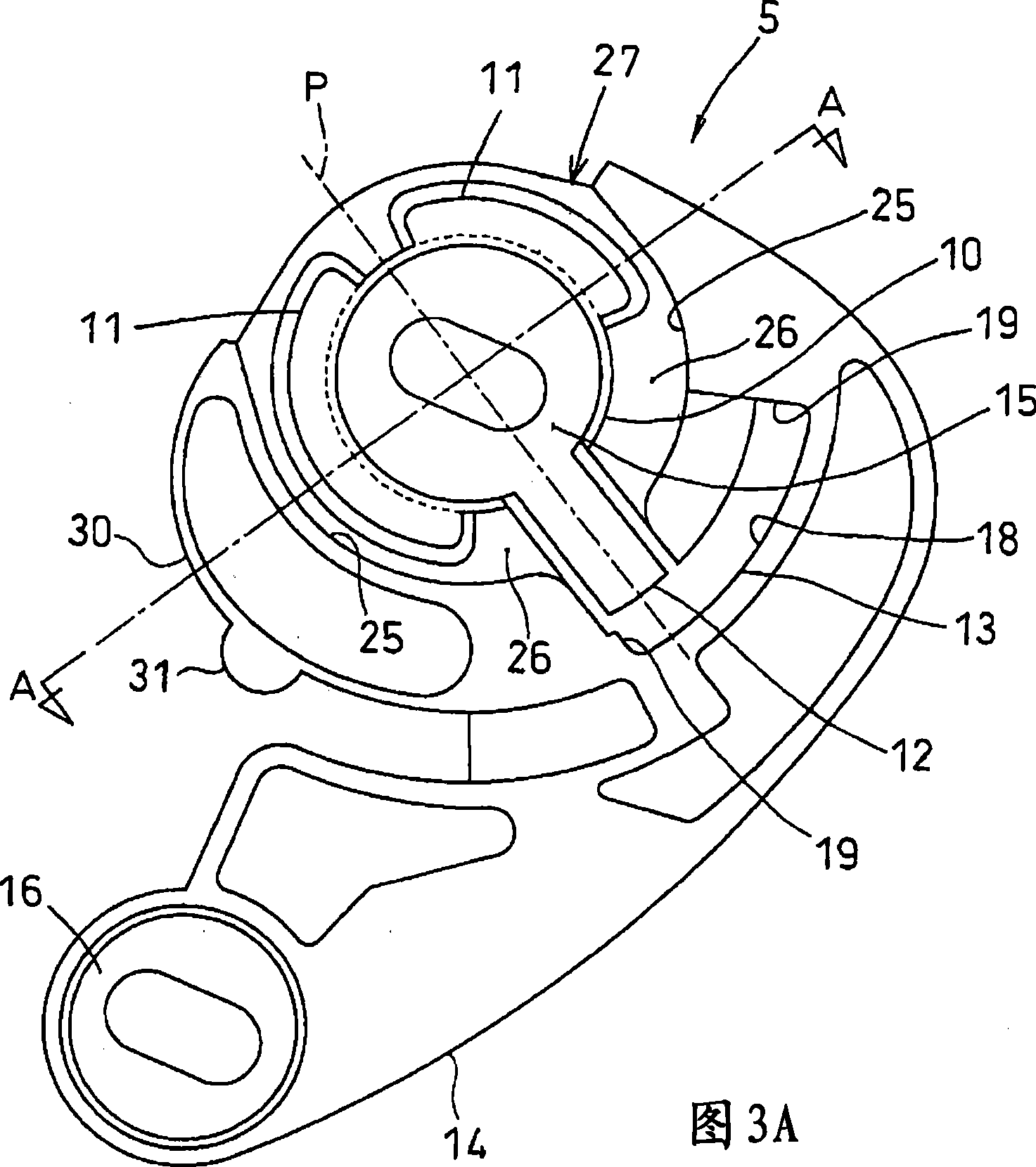 Shield mounting structure of helmet