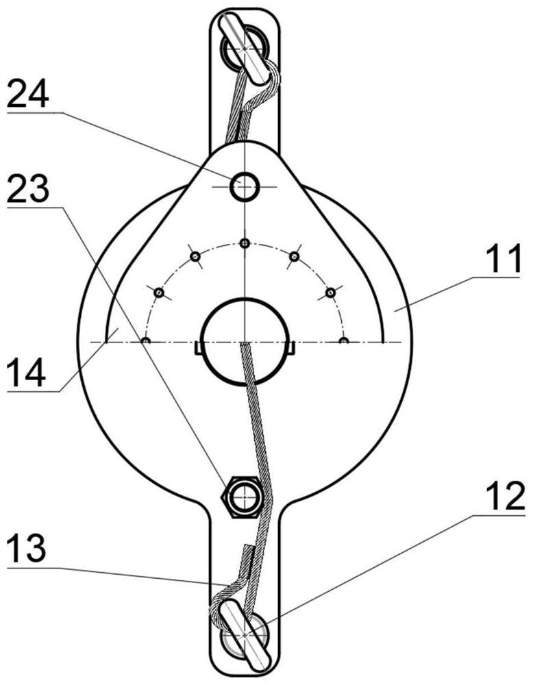 Test bed for detecting torque transmission performance of thin-wall interference connector