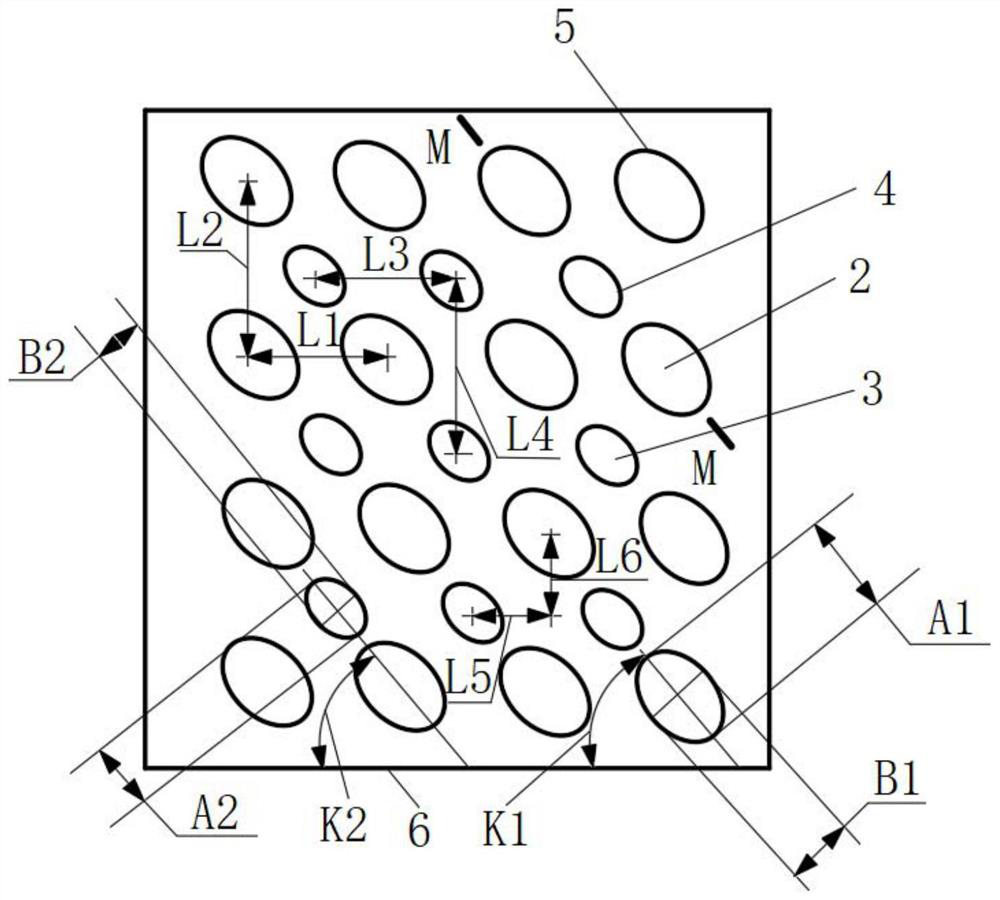 Bionic bone cutting tool based on dung beetle surface microstructure and preparation method of bionic bone cutting tool