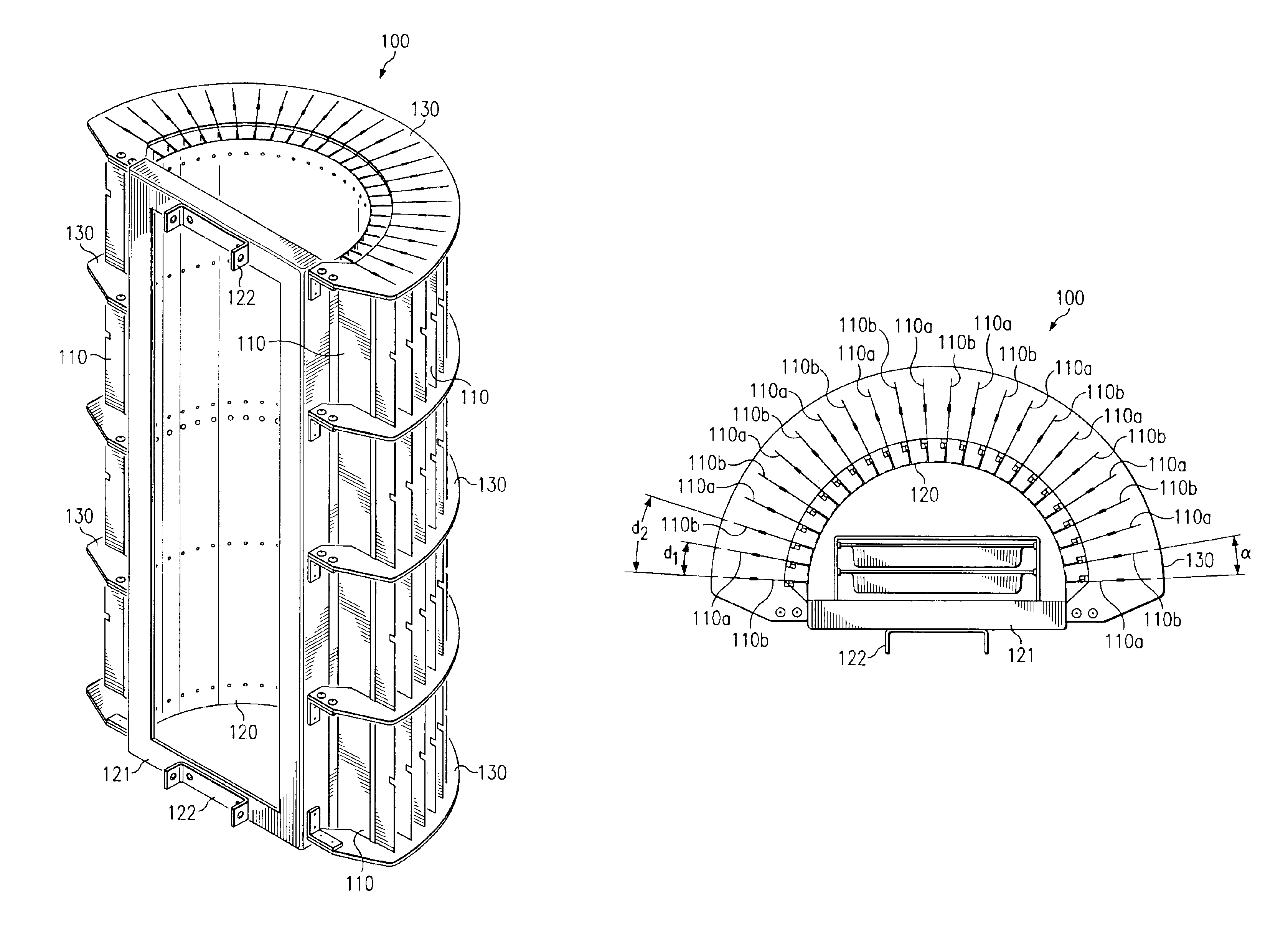 Co-located antenna array for passive beam forming