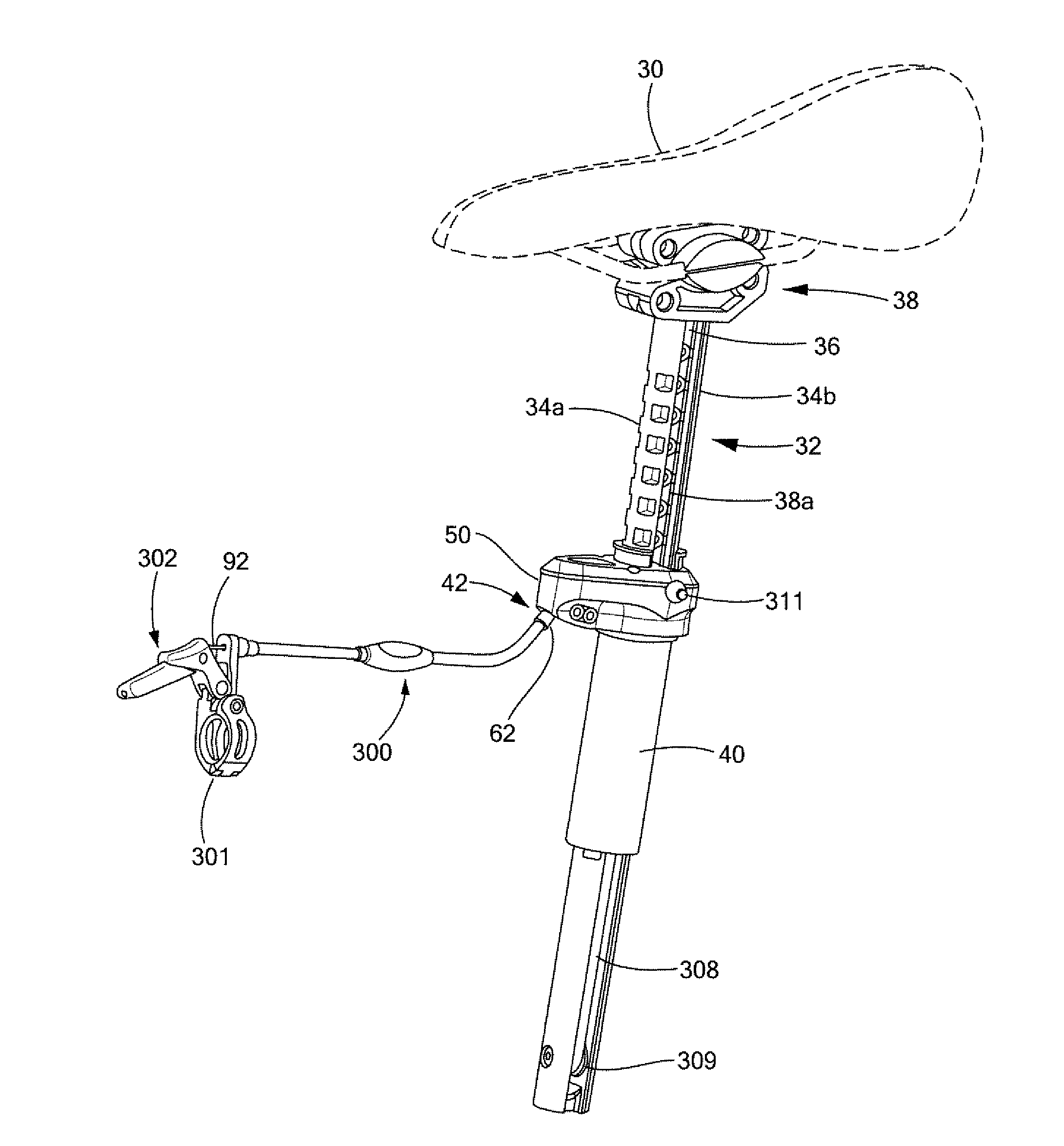 Adjustable cycle seat