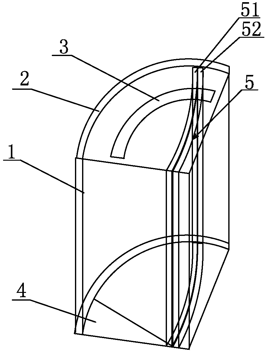 Indoor temperature controller used for controlling water flows based on thermal strain