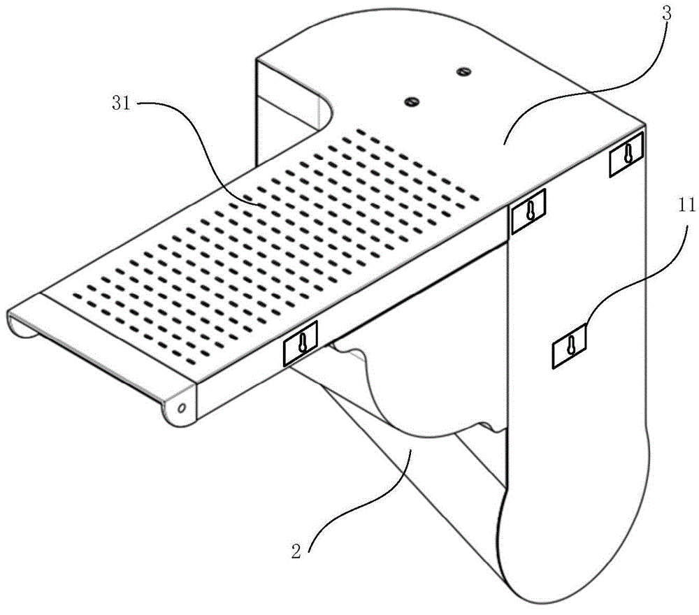 Wall-mounted multifunctional laundry processor