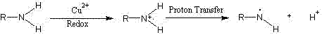 A method of grafting polymer on glass surface