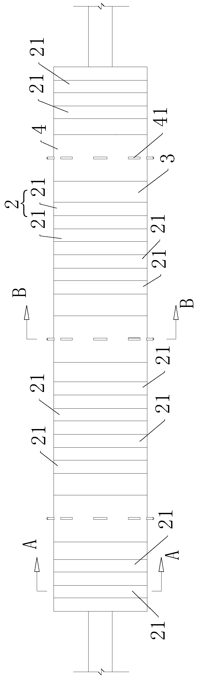 Design method of three-dimensional elastic model of suspended tunnel and three-dimensional elastic model