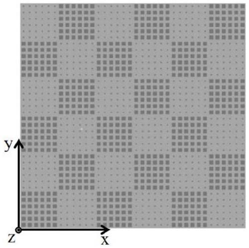 Dual-mode terahertz wave beam modulator based on medium metasurface, method and application