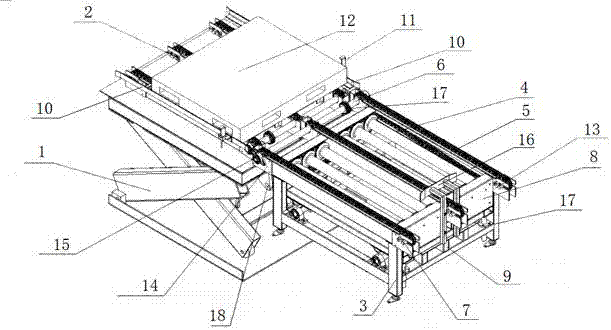 Material transplanting lifter