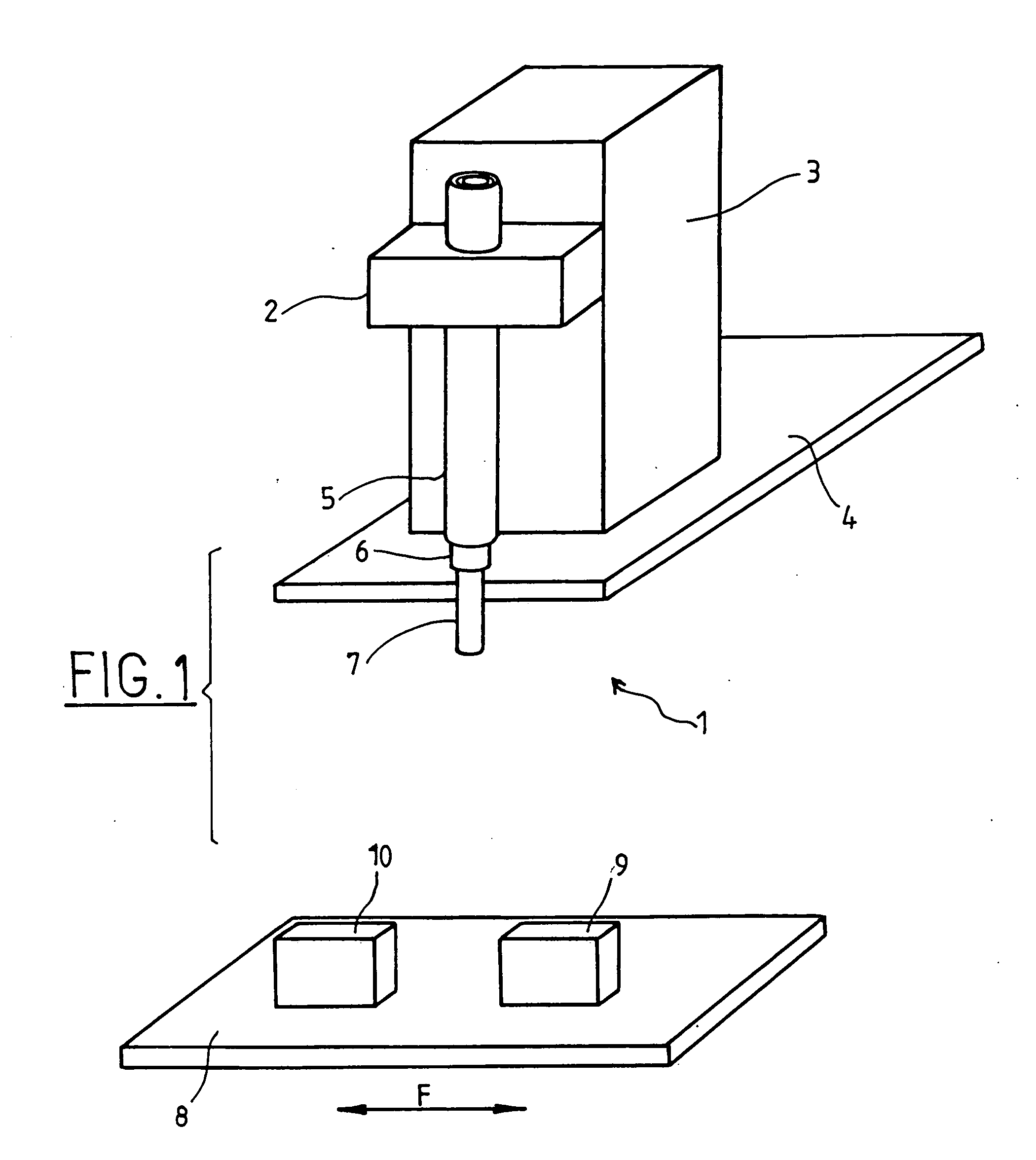 Core sampling device intended to assemble tissue arrays