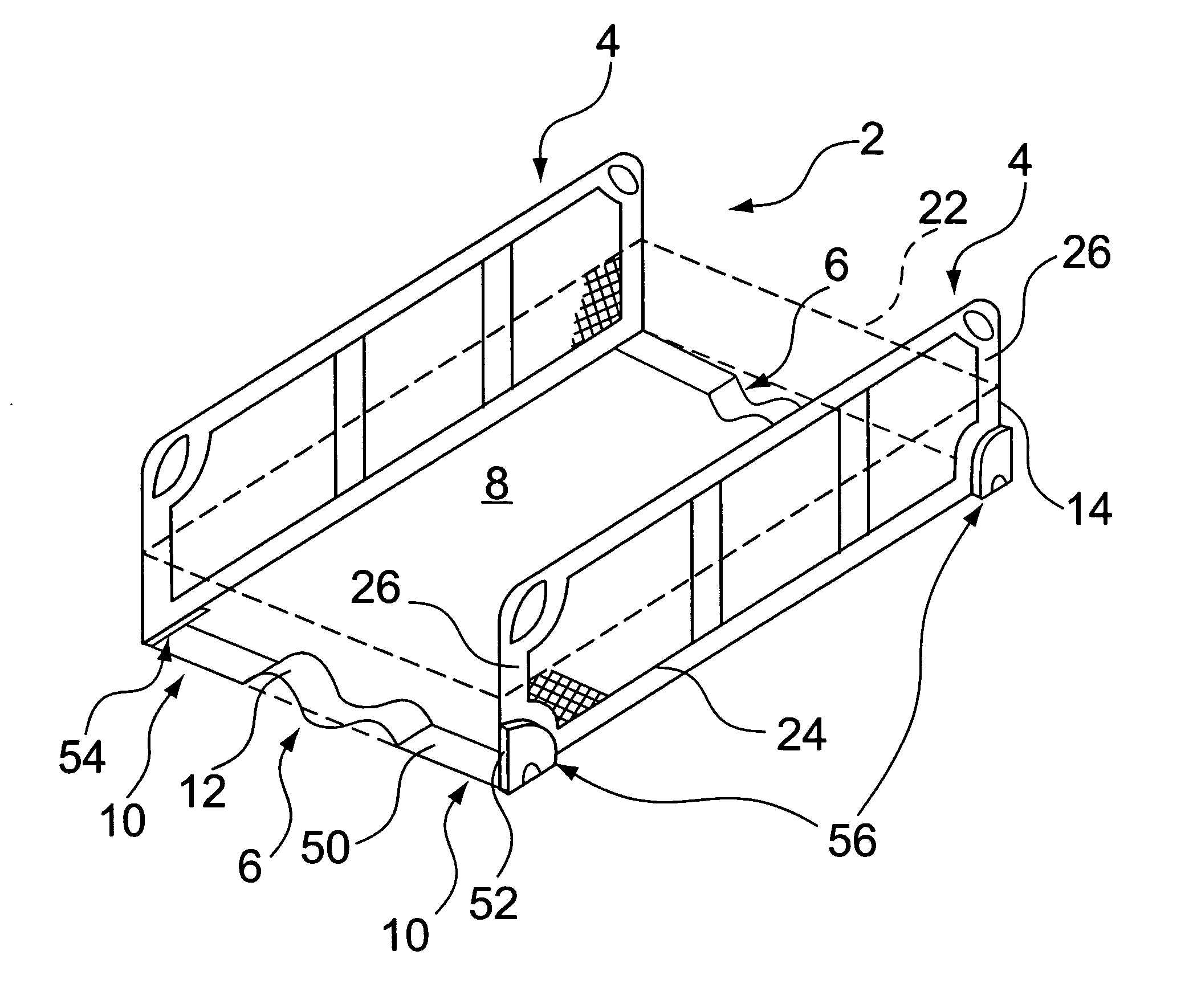 Bed guard assembly