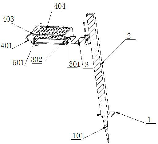 Dry land soil leaching solution collecting device based on agricultural technology research