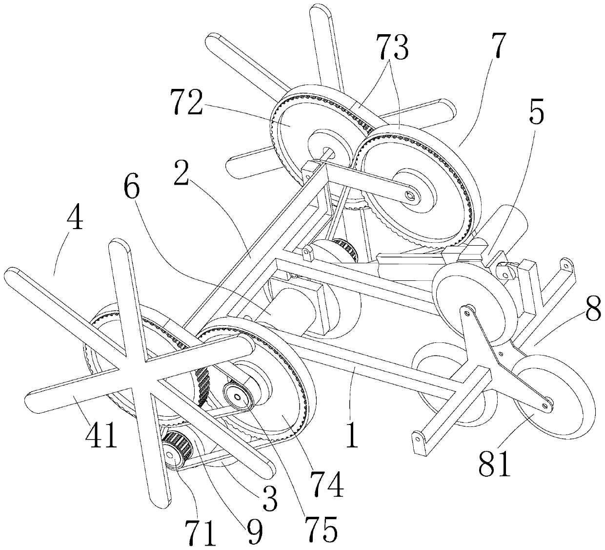 Stair climbing device