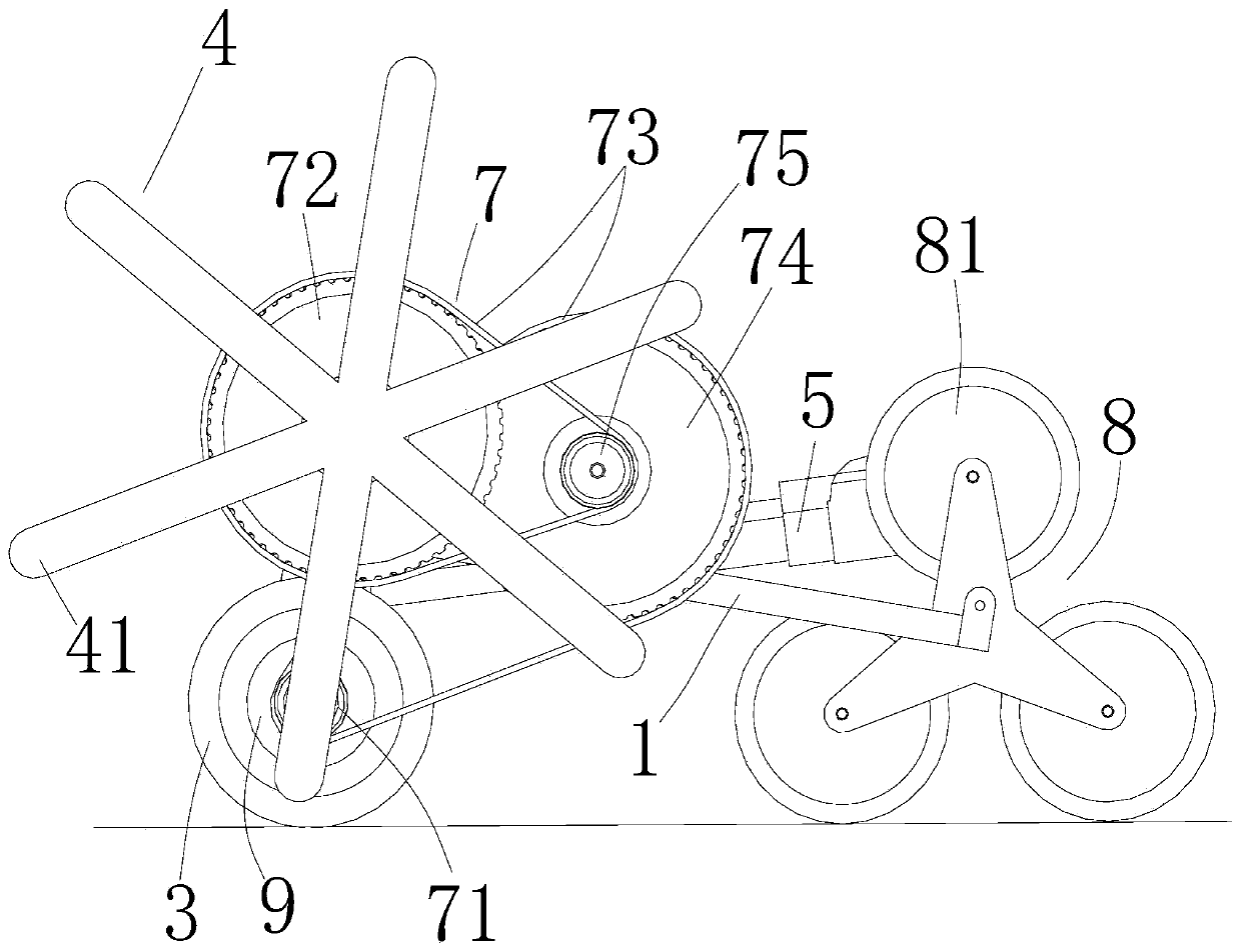 Stair climbing device