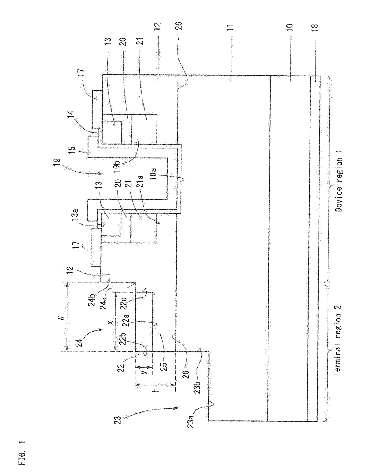 Semiconductor device and production method therefor