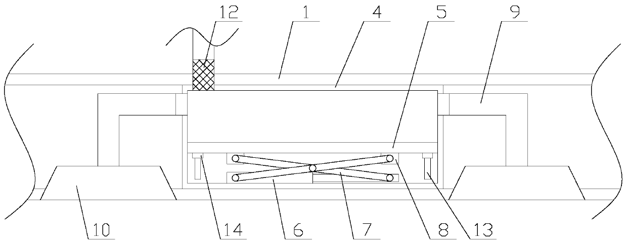 High-stability projection equipment with heat dissipation function