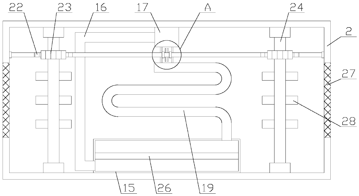 High-stability projection equipment with heat dissipation function