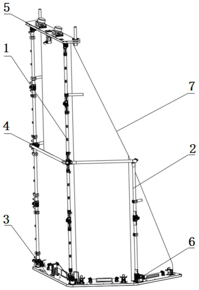 Expandable thin film light shield