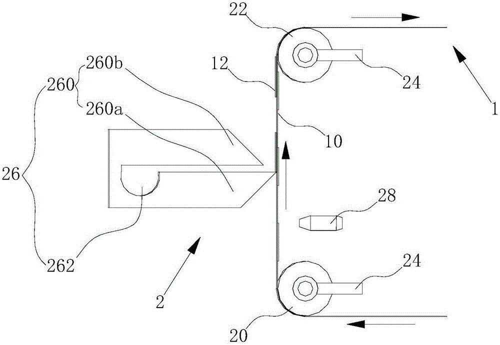 Double-dislocation coating method and device