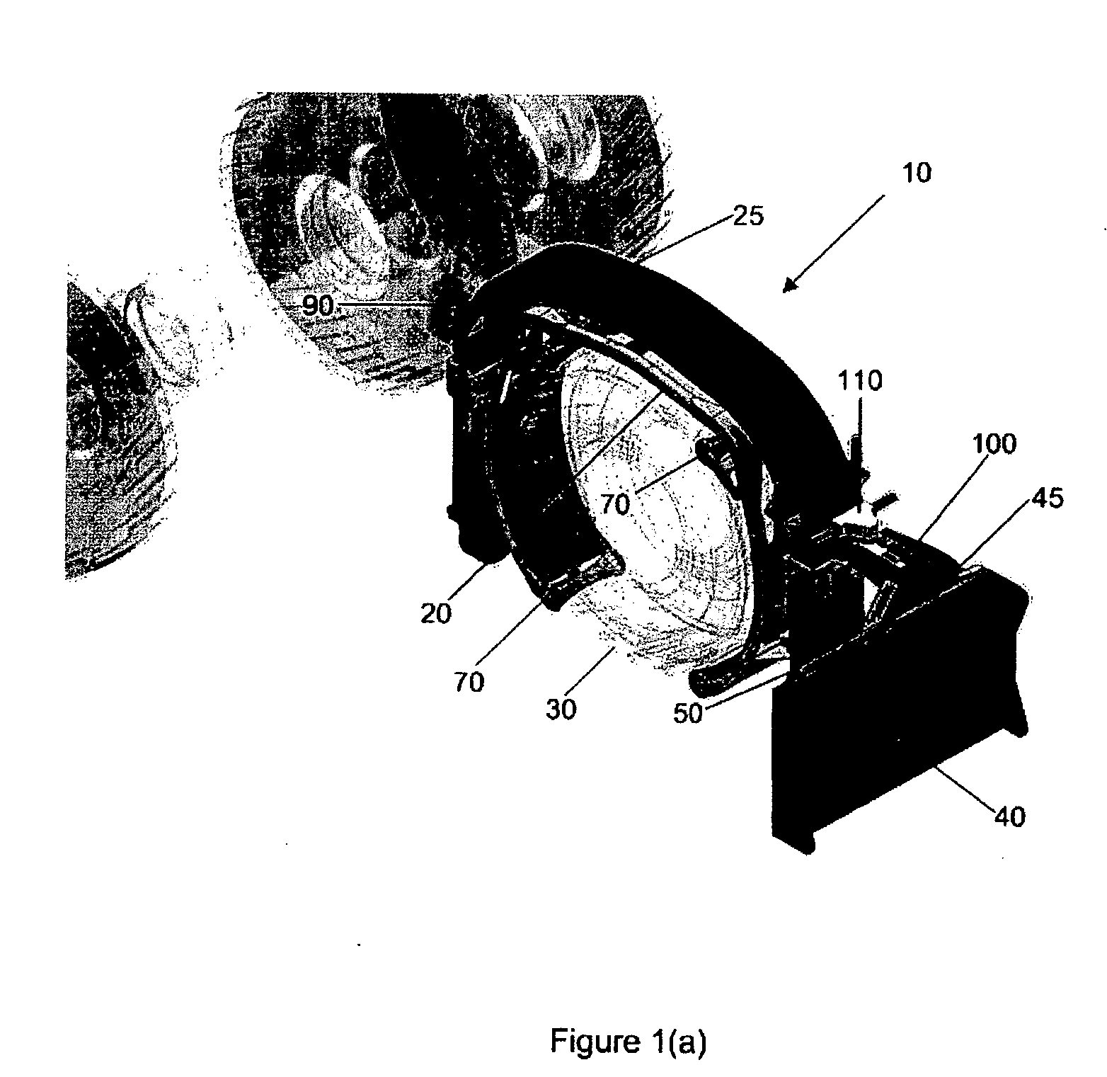 Device for changing a vehicular component