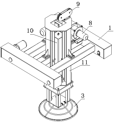 Trowelling machine