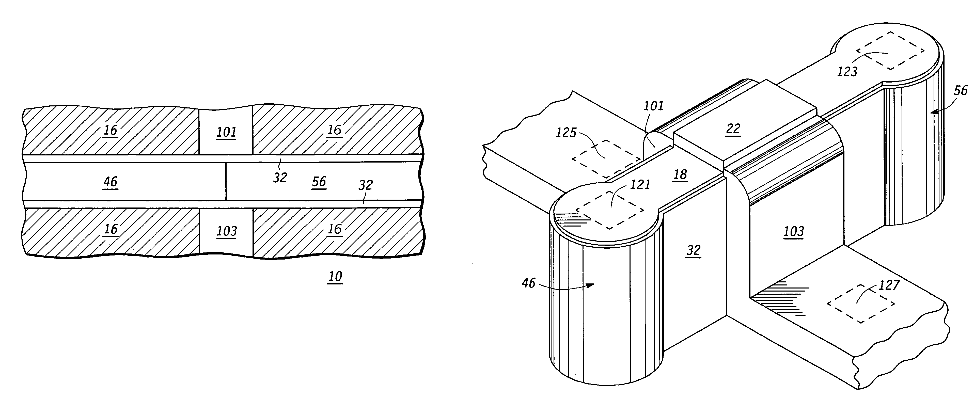 Electronic device and a process for forming the electronic device