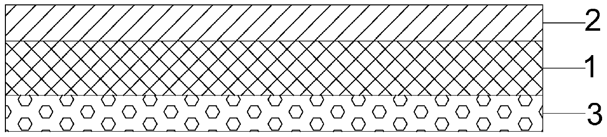 Backboard of optical display module and preparation method thereof