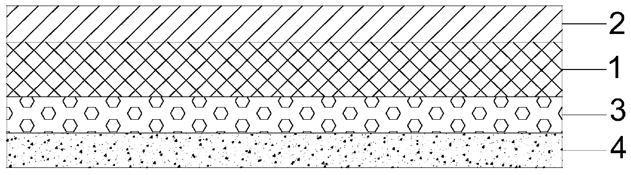 Backboard of optical display module and preparation method thereof