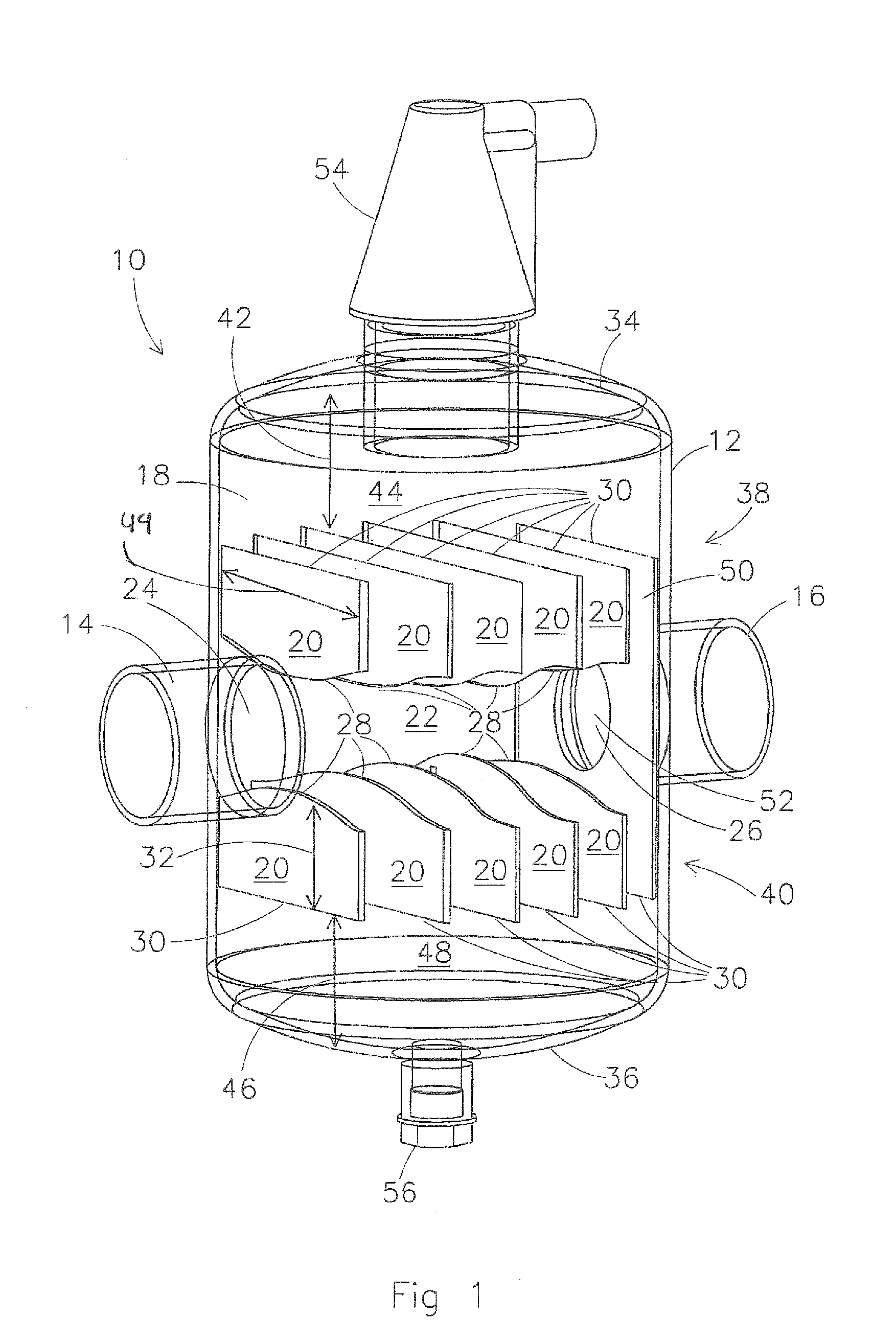 Removal device for micro-bubbles and dirt