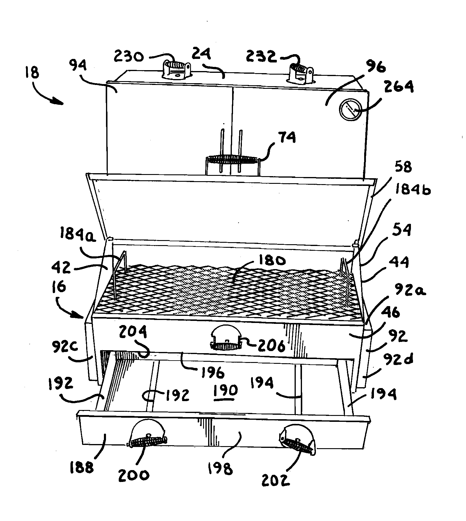 Outdoor cooking apparatus