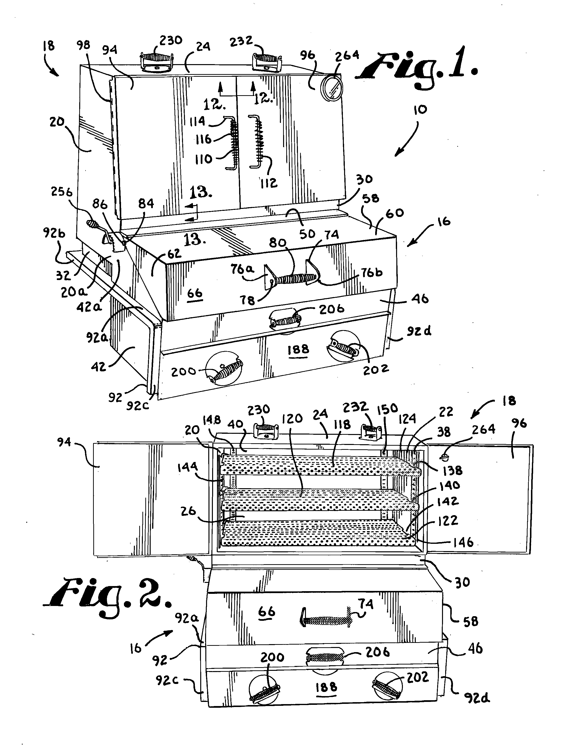 Outdoor cooking apparatus