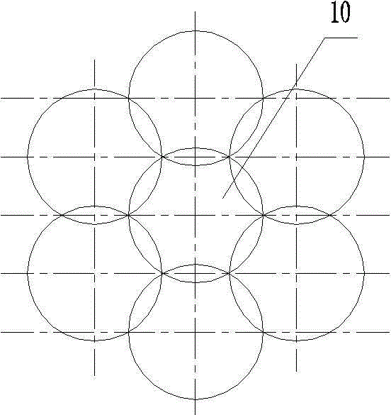 Embedded type ecological slope protection and preparation method thereof