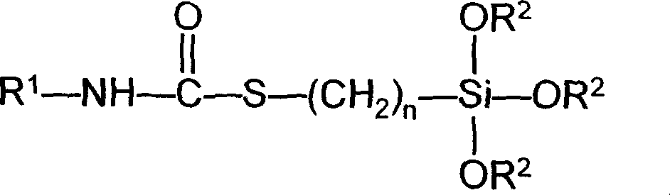 Novel silane coupler containing sulfur and nitrogen element