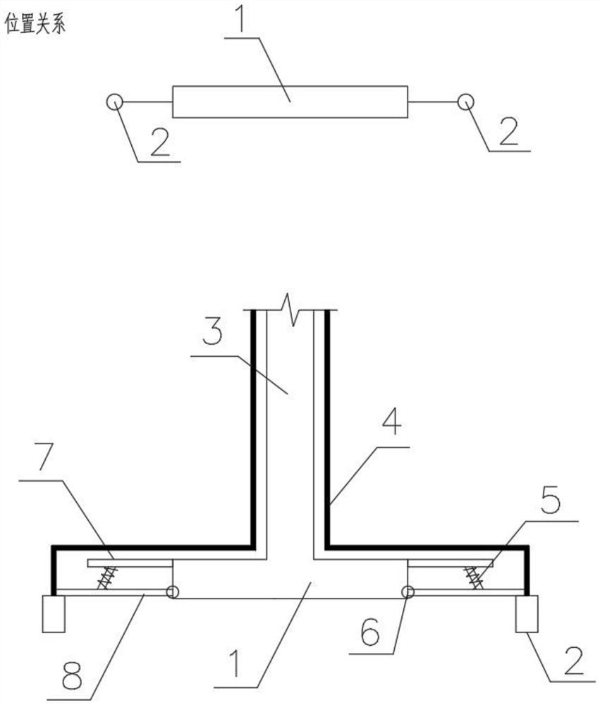 Welding forming machine as well as production line and production method of cement floor support plate