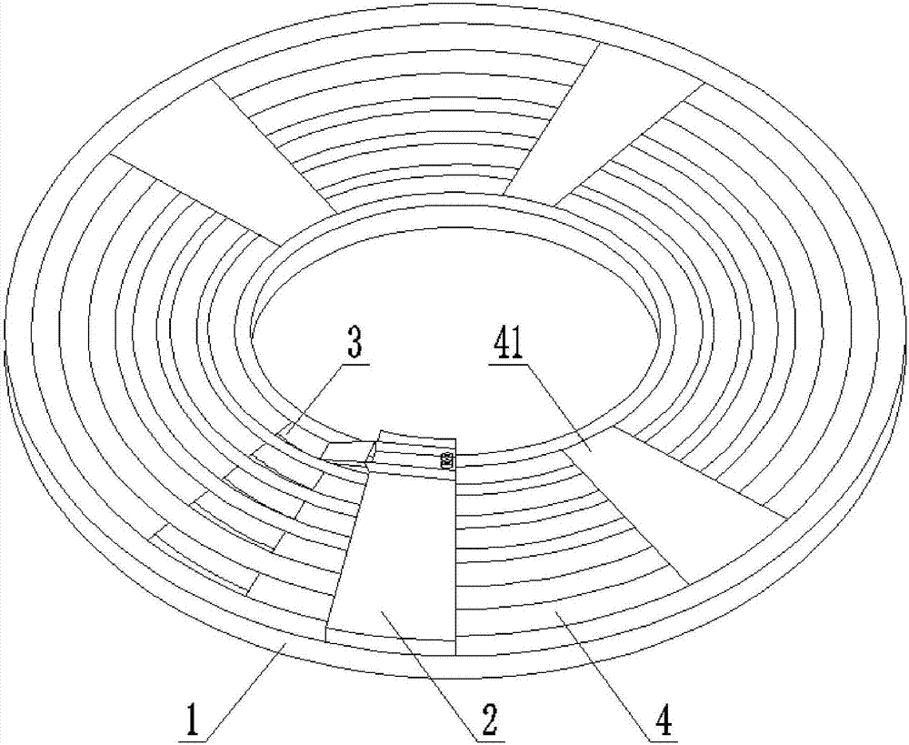 Automatic guide wire storage device