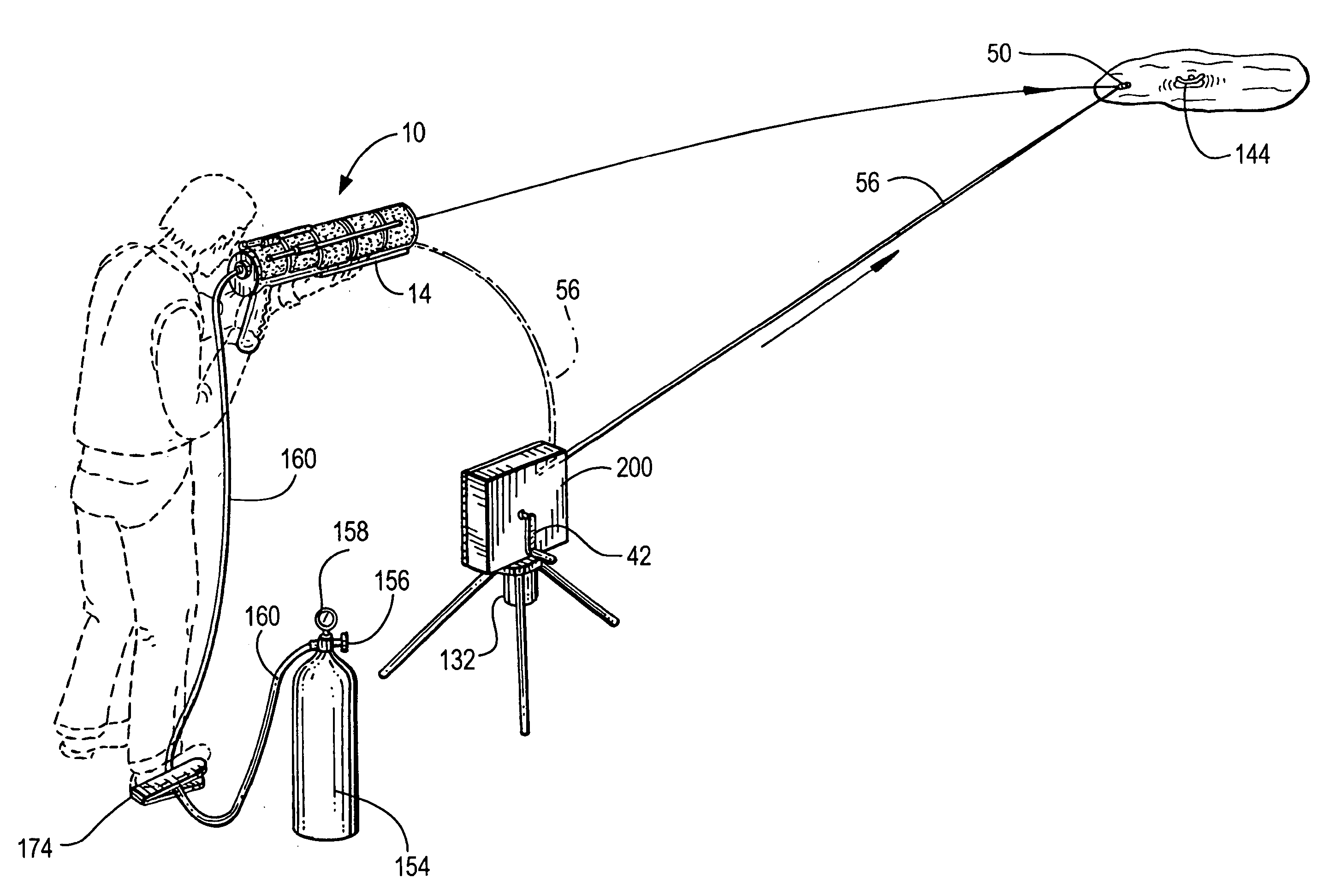 Rescue and retrieval apparatus and system and method of using same