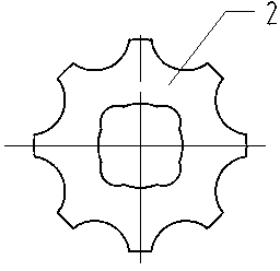 Low-temperature vacuum pipe connector