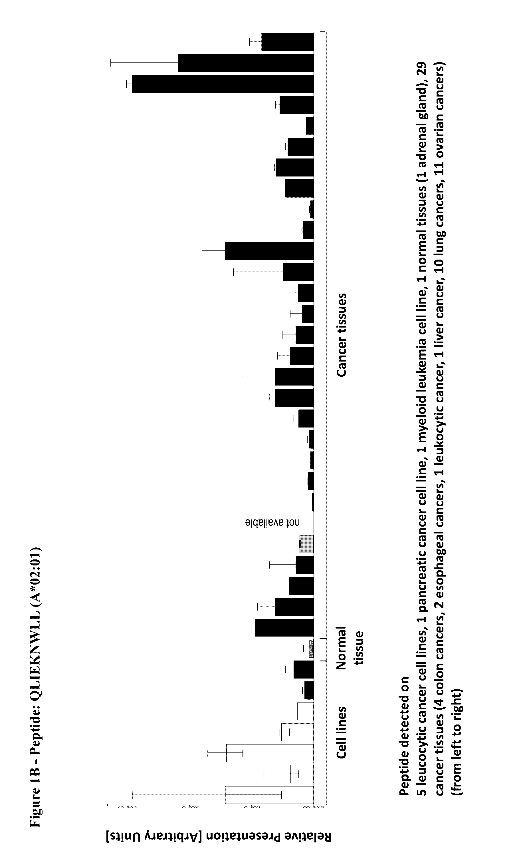 Novel peptides and combination of peptides for use in immunotherapy against various tumors