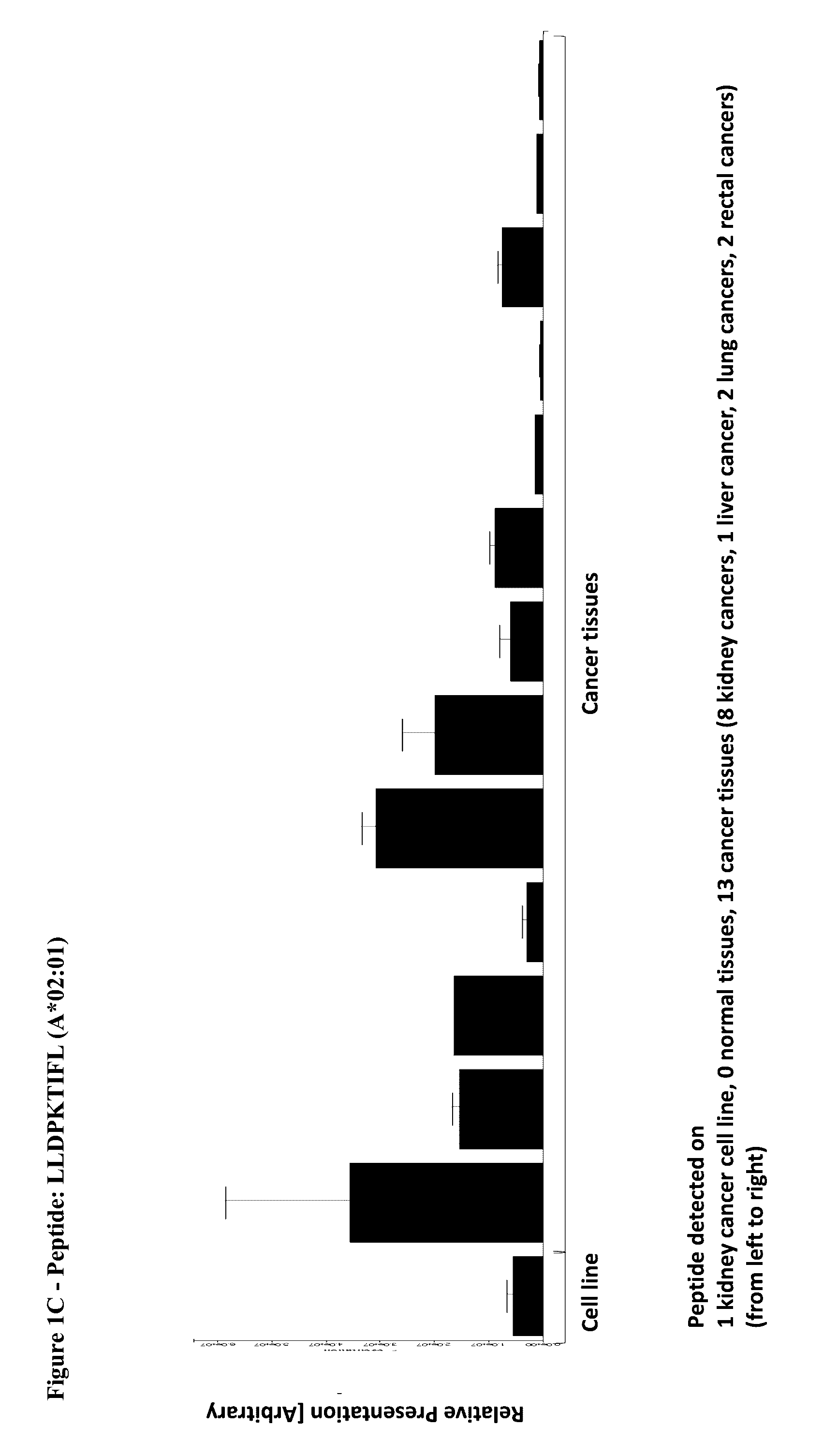 Novel peptides and combination of peptides for use in immunotherapy against various tumors