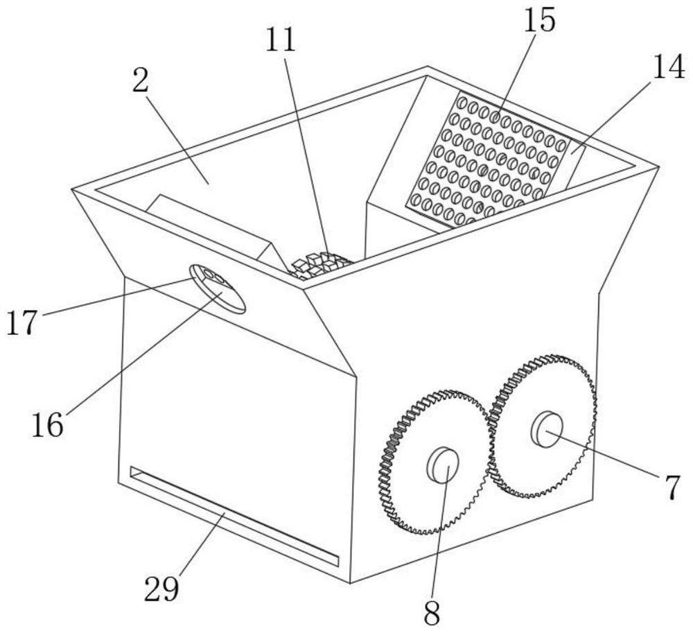 Coal cinder treatment equipment for cement preparation and cement preparation method