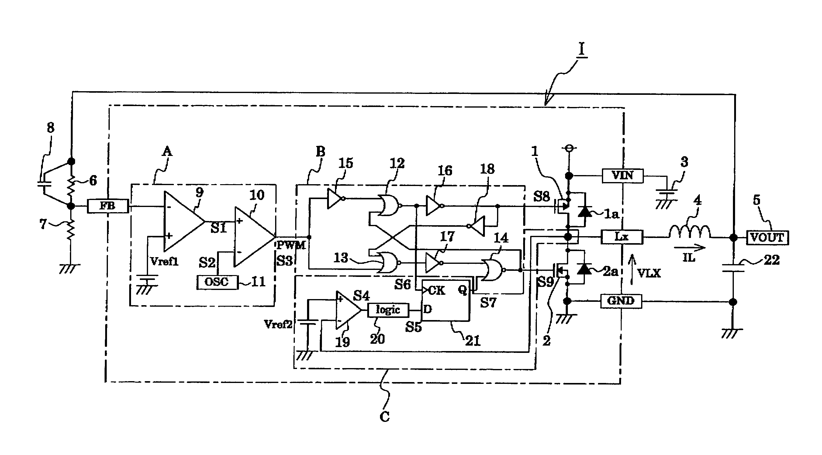 Control circuit for DC/DC converter