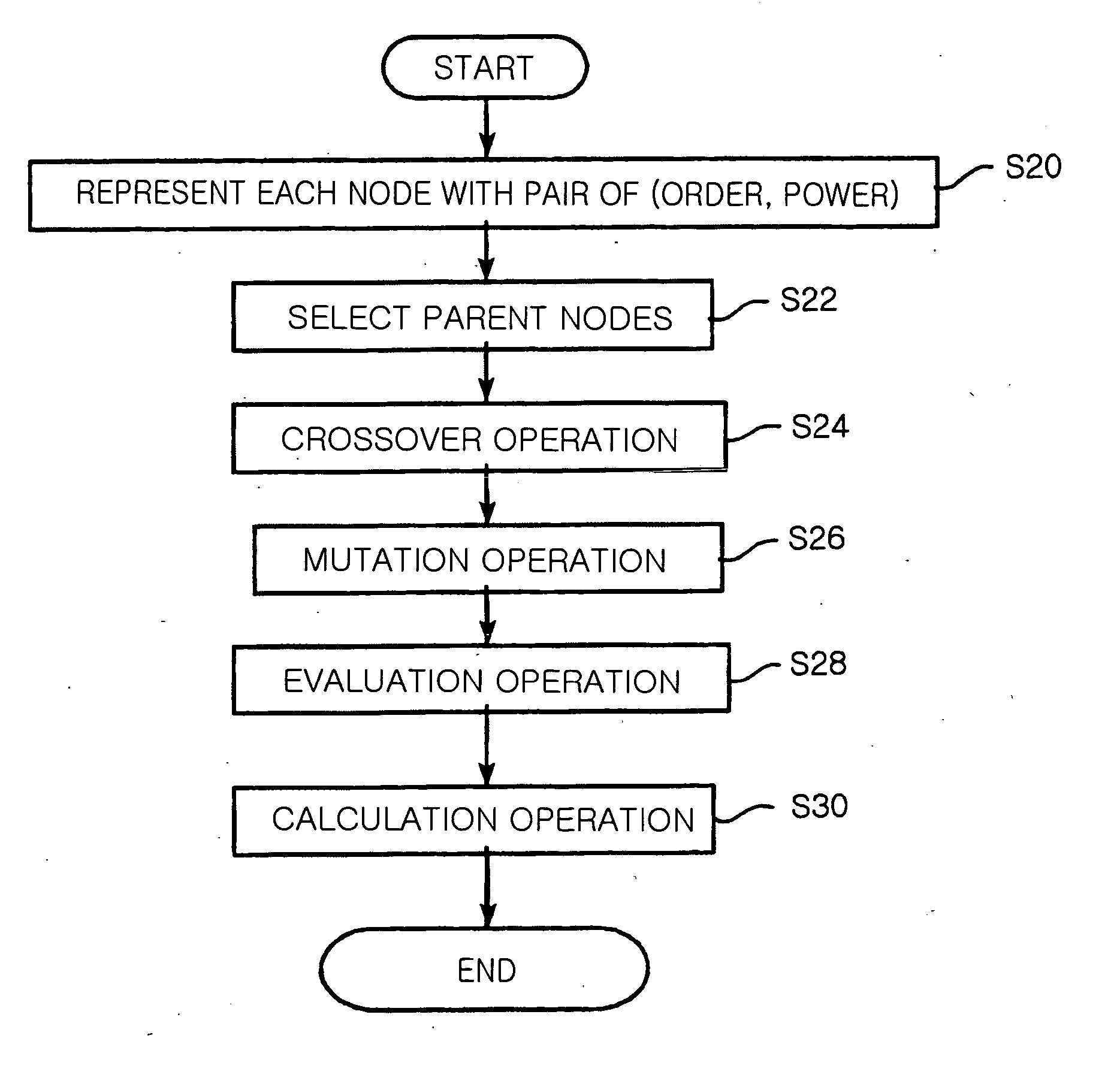 Method for selecting broadcast routing path using genetic algorithm in Ad-hoc network