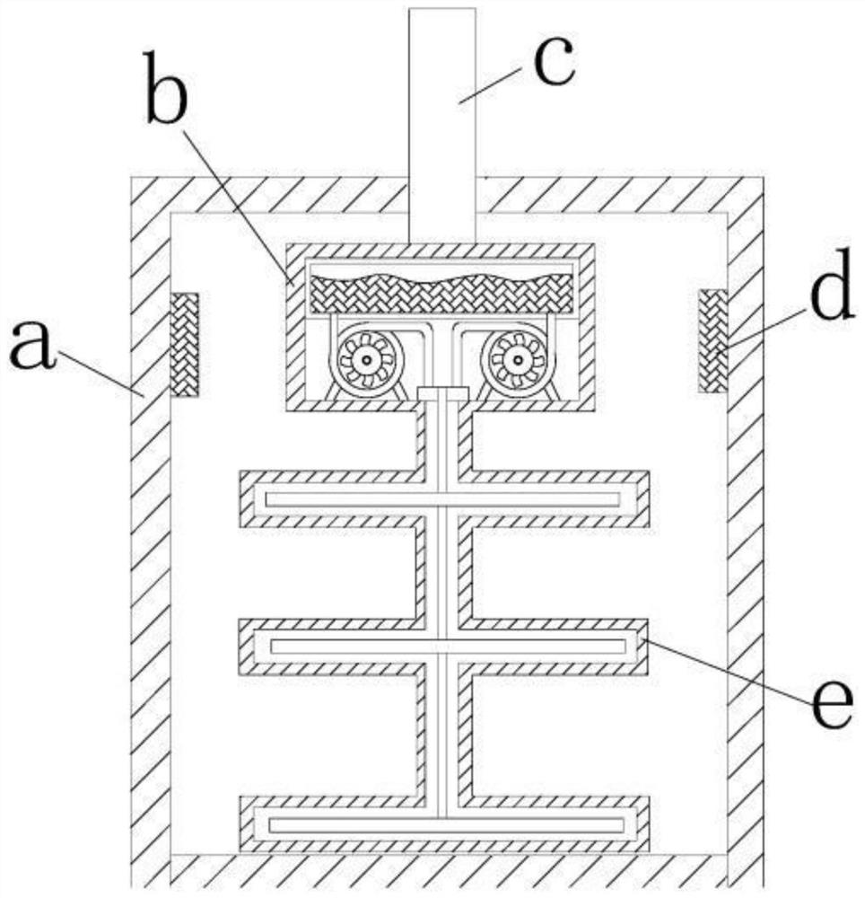 A water-cooled aquatic product beater