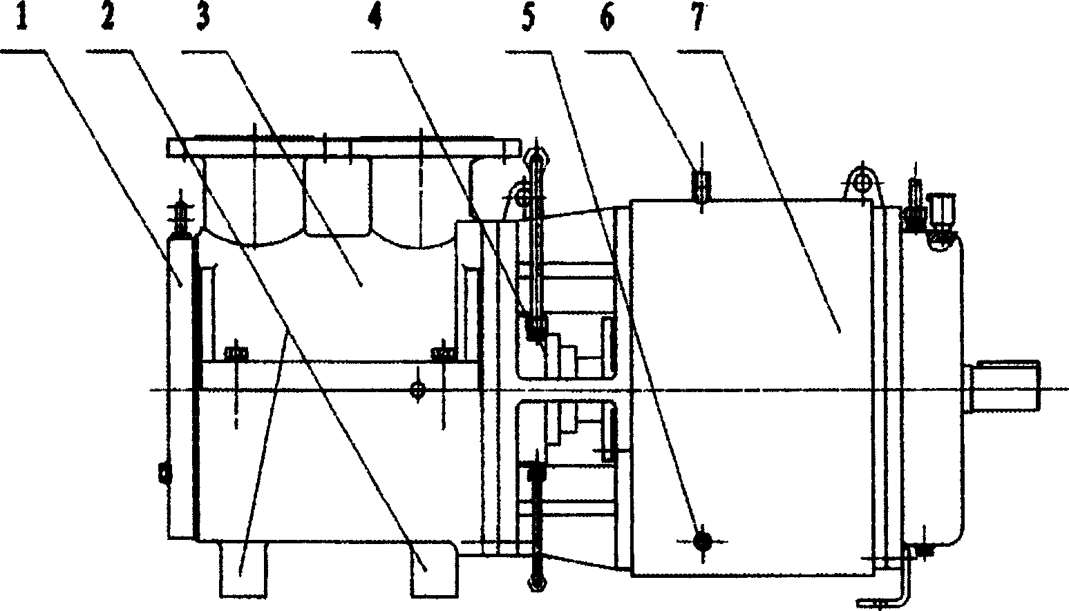 High temperature screw pump