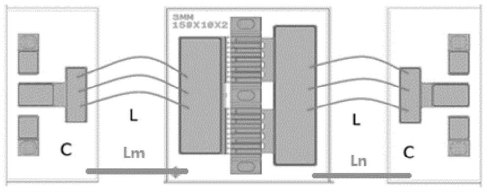 Parameter extraction modeling method suitable for discrete device after scribing