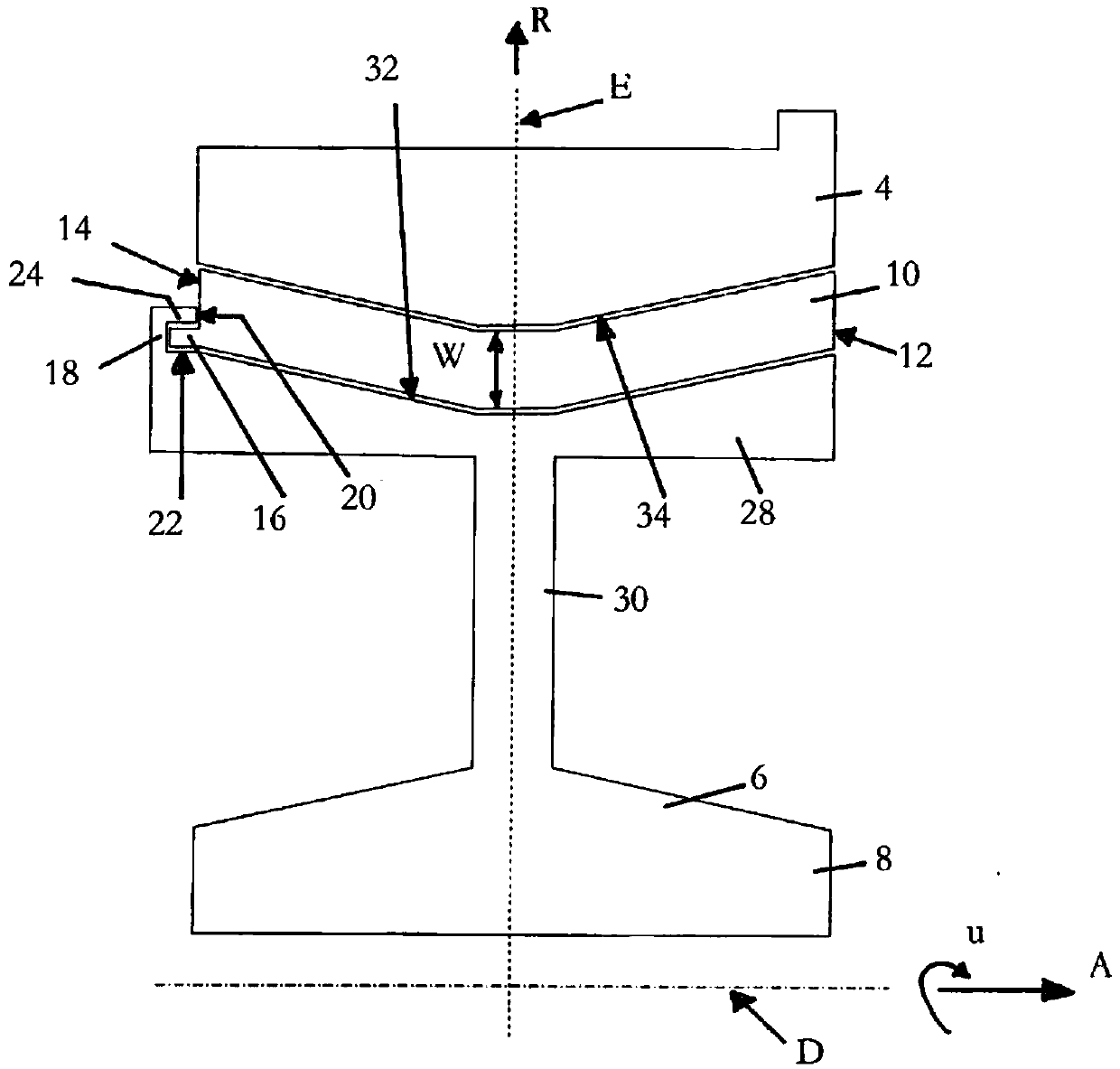 Rail wheels and rail vehicles