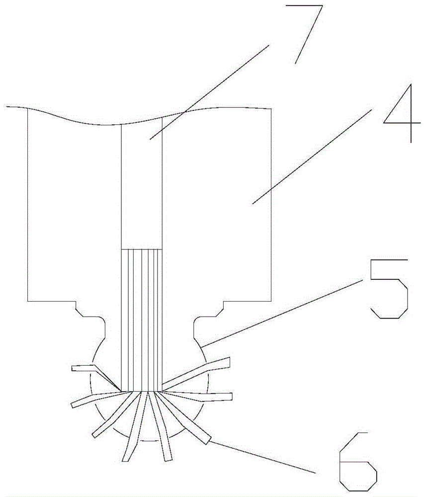 Telegraph pole for environment monitoring