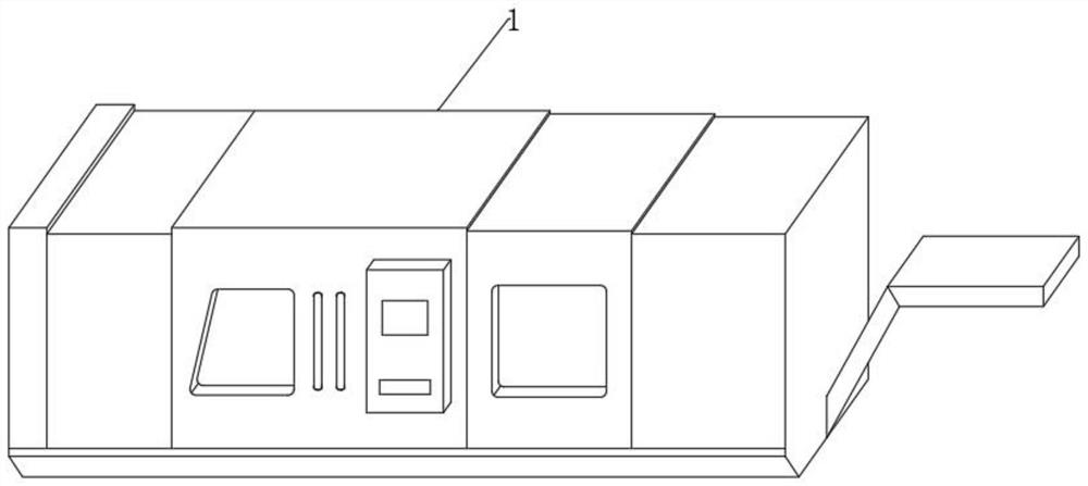 A precision machining CNC lathe