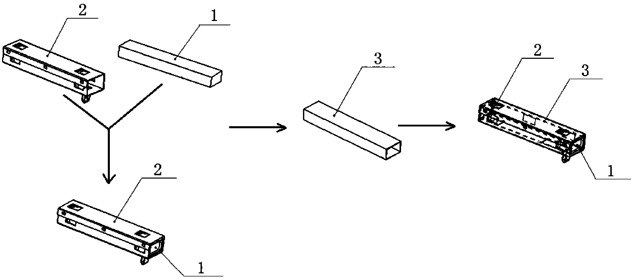 A kind of anti-aging fluorine rubber composite material and its preparation method and application